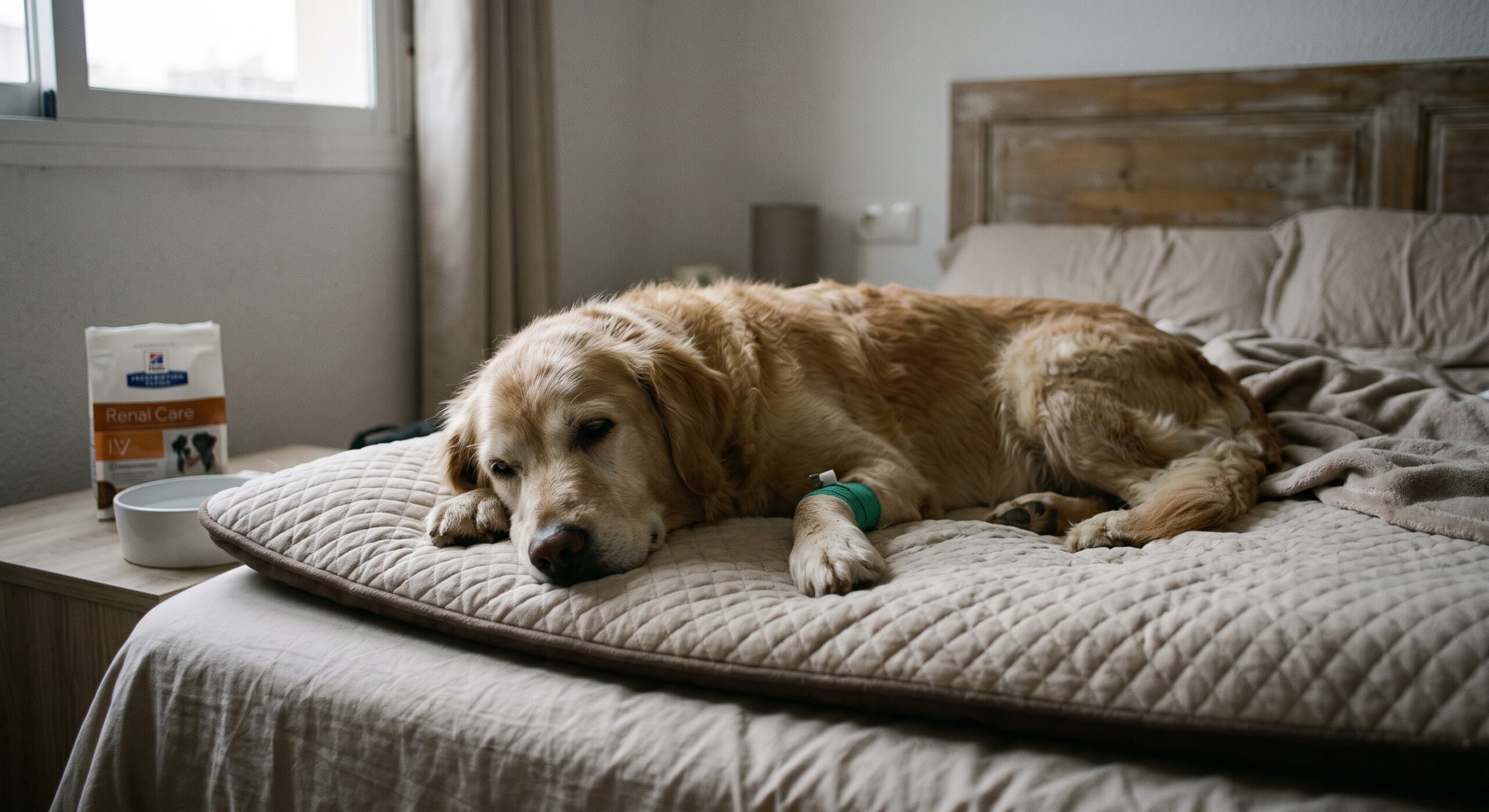 Lee más sobre el artículo Insuficiencia renal en perros ancianos: guía completa